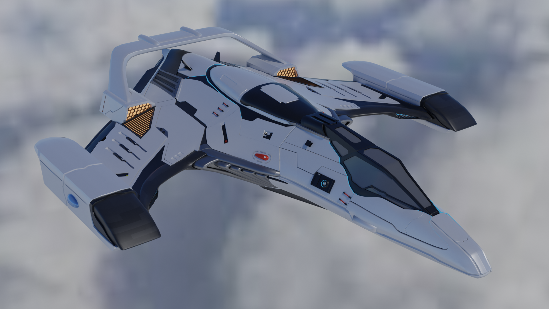 Imperial Eagle Spaceship (Imperfect)  preview image 1